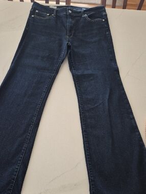 GAP Women's Flare Jeans in Medium Blue Denim